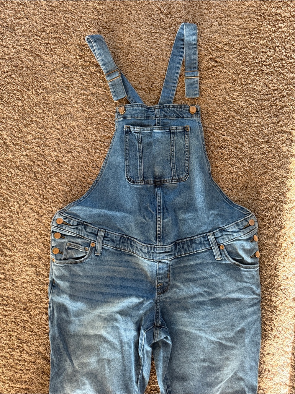 Isabel Women's Blue Denim Overalls Jeans